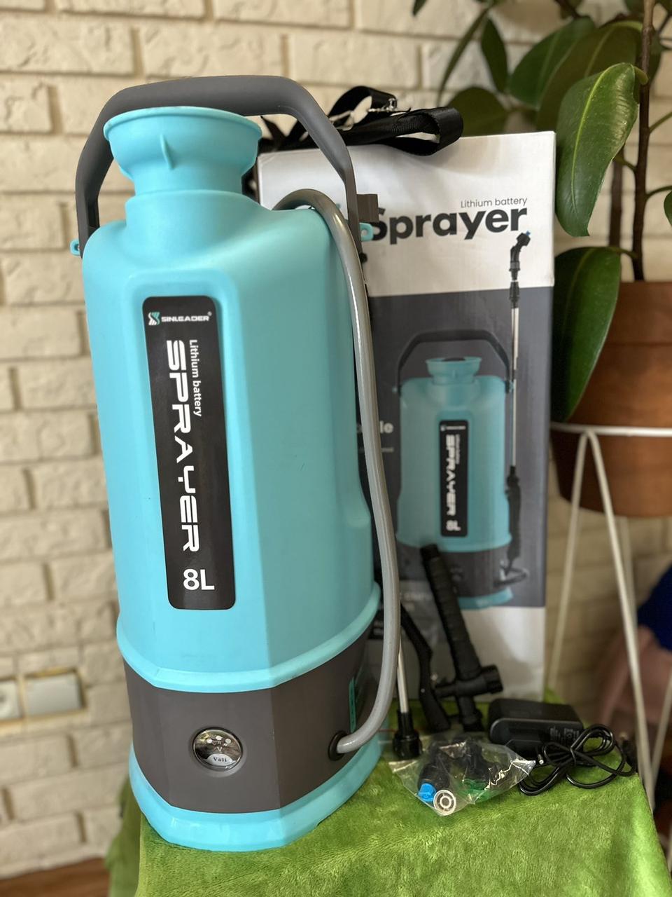 Акумуляторний Обприскувач Садовий Ручний 8л SPRAYER SINLEADER Спреєр Сін Лідер